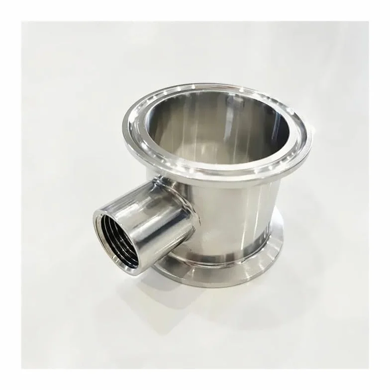 2"(51mm) OD64mm Tri-clamp Reflux Column With 1/2" FNPT For Home,Height 2"(50mm),Thickness 2mm,Stainless Steel 304