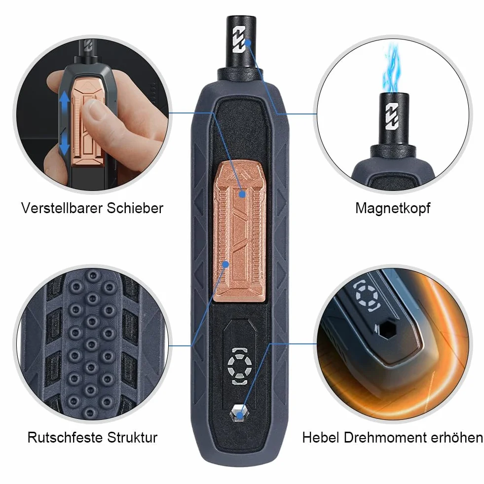 Ejoyous Juego de Destornilladores Mecánicos de Precisión 180 en 1 con Extensión Desmontable, Juego de Destornilladores Magnéticos Ajustables para PC, Teléfono Móvil, Ordenador