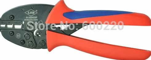 Alicates de crimpado para cables para manguitos de extremo de cable de 25,35,50 mm2 S-2550GF