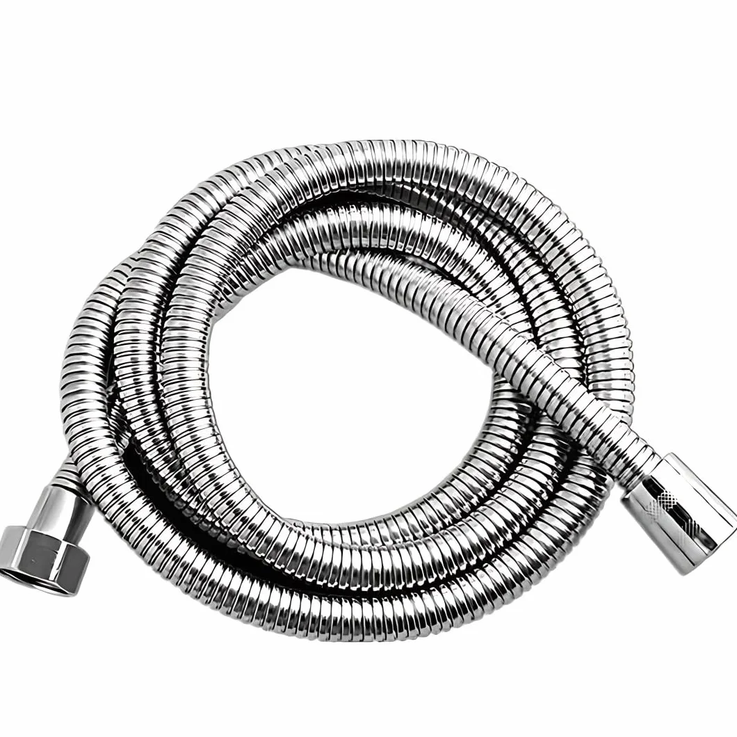 Manguera de Ducha,Flexo Ducha Manguera de ducha de acero inoxidable, manguera de ducha de baño larga, extensión de manguera de agua, tubería de plomería, tubo de cabezal de ducha, accesorio de baño(Bl