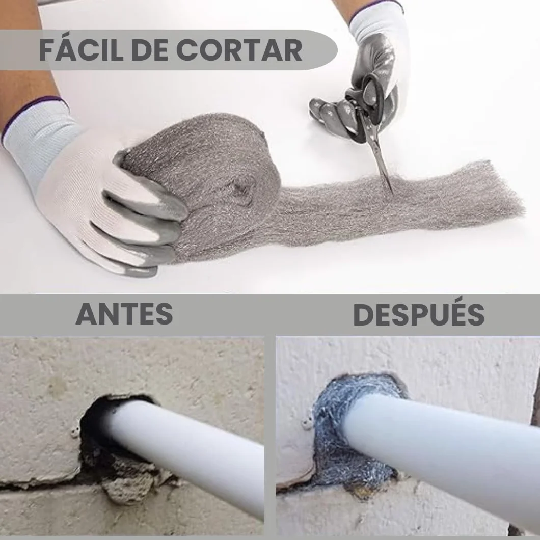 Lana de Acero Bobina 2,5 kg, Pulidora Suelos Lana de Acero Lisa 00, Lisa 000 y Extrafina 00000 para Abrillantador suelo Terrazo con una Restauración Premium Ideal para Muebles y Antigüedades AKRON
