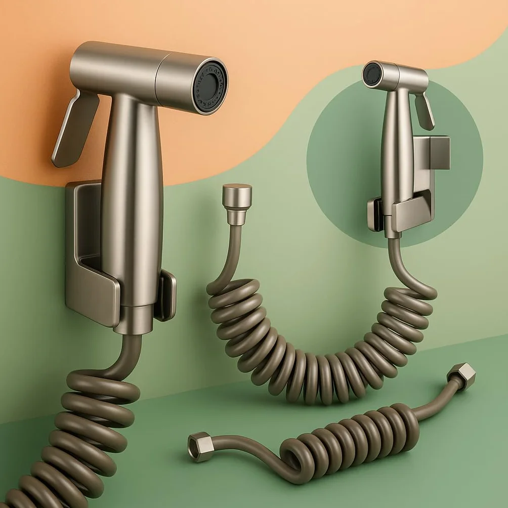 grifo bidet para wc- bidet- grifo baño- grifo bidet- manguera de ducha extensible- manguera extensible extra- grifo lavabo- inodoro de ducha