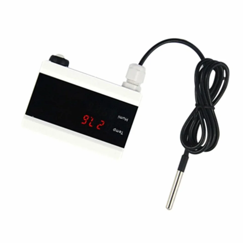 sensor de temperatura WiFi Tuya termómetro detector pantalla digital hogar inteligente vida alerta alarma congelador enchufe UE fácil de usar