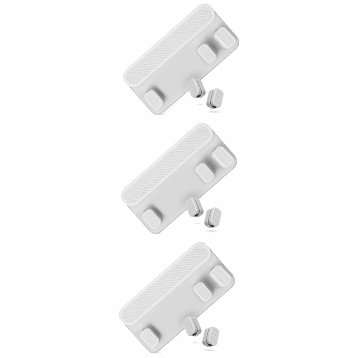 Hemobllo 3 Juegos De Organizadores De Cables Magnéticos Para Escritorio Herramienta De Gestión De Cables Clips Para Cables Para Casa Oficina Y Viajes.