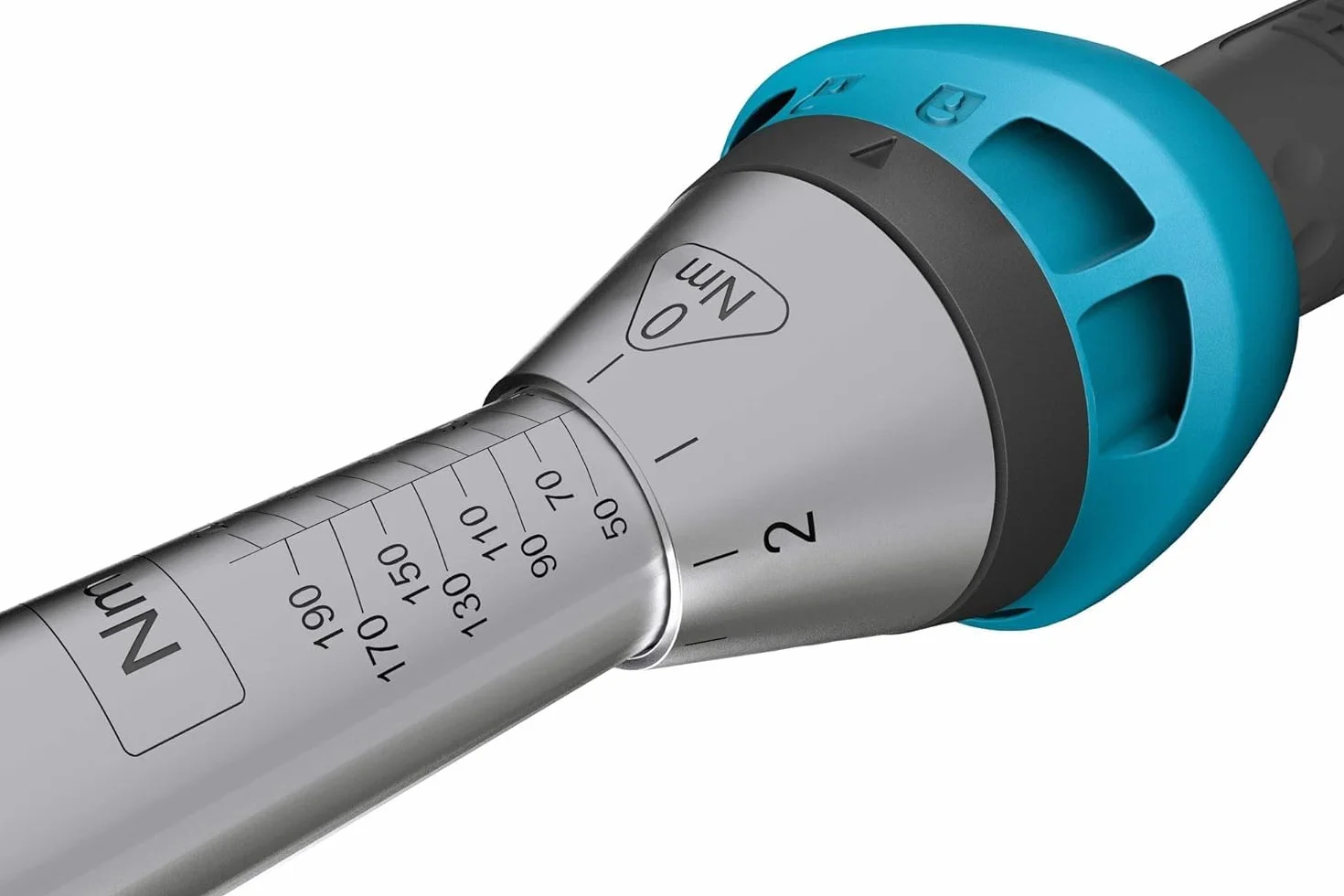 Llave dinamométrica HAZET 5120-3CT I Salida: cuadrado 12,5 mm, 1/2 pulgada, tolerancia: 3%, 30 dientes I Carraca reversible especial para vehículos industriales I 320mm