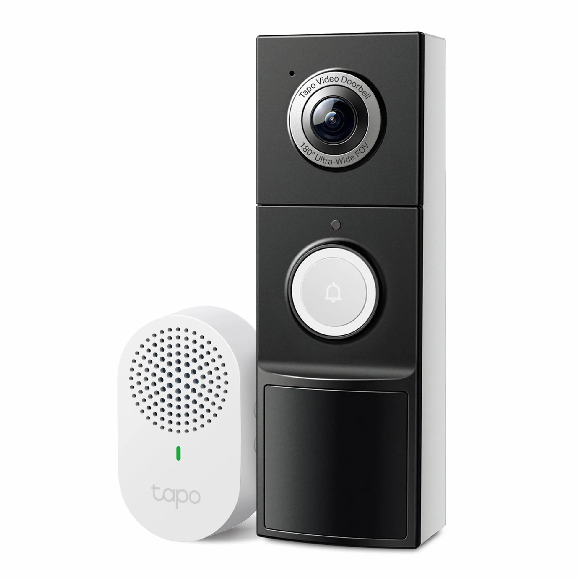 Tapo D235 Timbre Inteligente con Cámara 2K 5MP Visión Nocturna Color Audio Bidireccional IP66