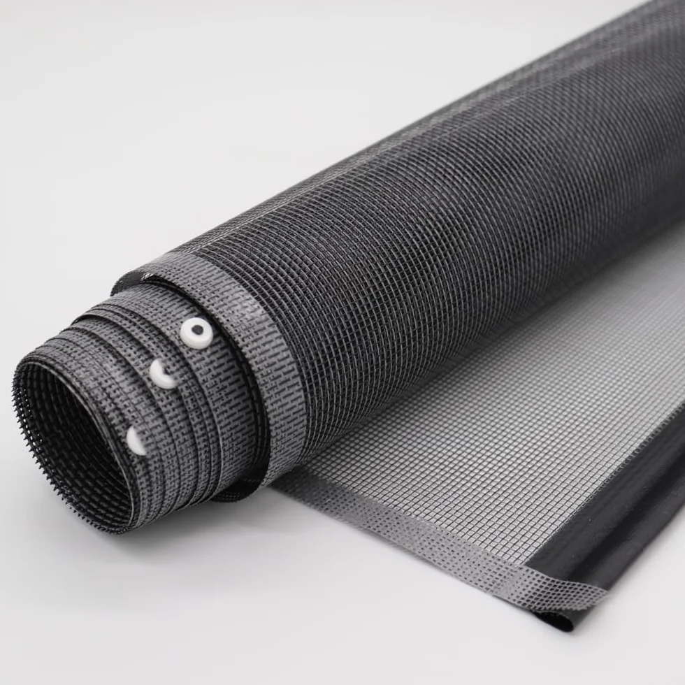 FaiX3.it - Tela Premium SUNOX de Recambio a Medida para Mosquitera Enrollable - Antracita Fotocatalítica - hasta 300 x 260 cm - Autoextinguible