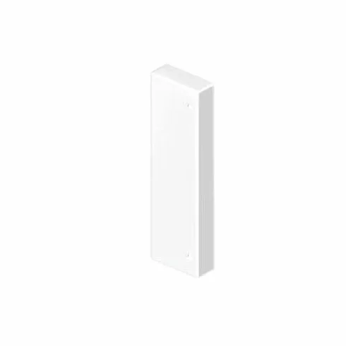 Unex 93371-03 - Tapa final 50x100 u24x pvc aluminio