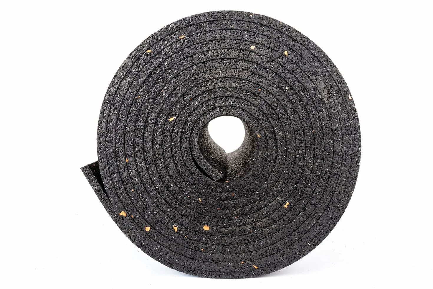 UNITRAILER Alfombra Antideslizante de Goma para Carga 5000 x 250 x 8 mm protección de Transporte de Alta Resistencia para Camiones LKW y Plataformas industriales Caucho Negro