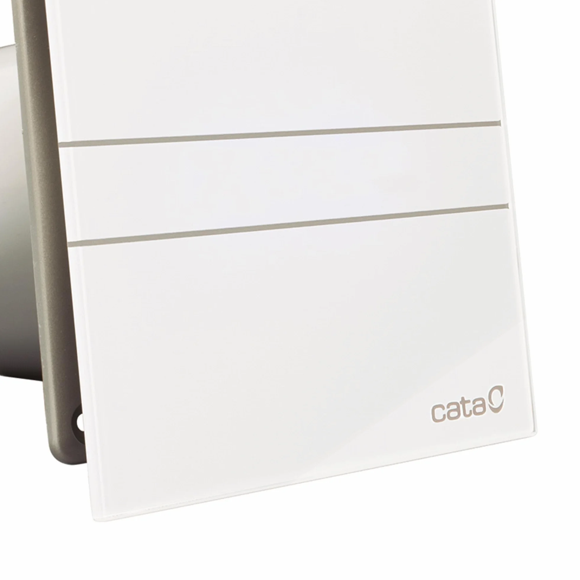 Cata e 100 GT Modelo E-100 baño silencioso, Serie e Glass, Bajo Consumo, Ventilador Extractores de aire, Alta Eficiencia Energética, 8 W, 230 V, Cristal Blanco