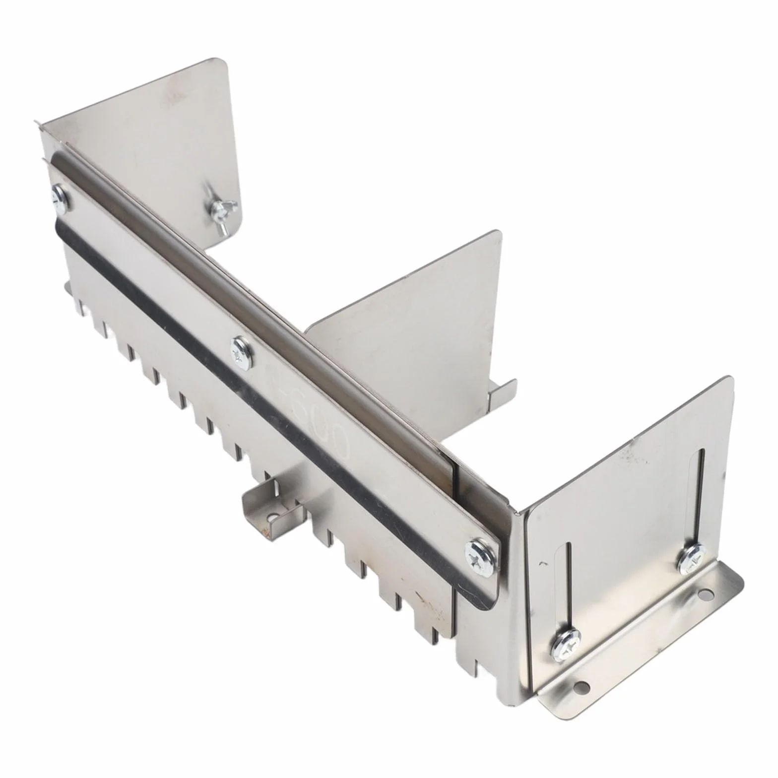 Paleta ajustable con muescas de acero inoxidable resistente para azulejos, herramienta para aplicación de lechada, colocación de suelo, construcción profesional, 30 cm (B)