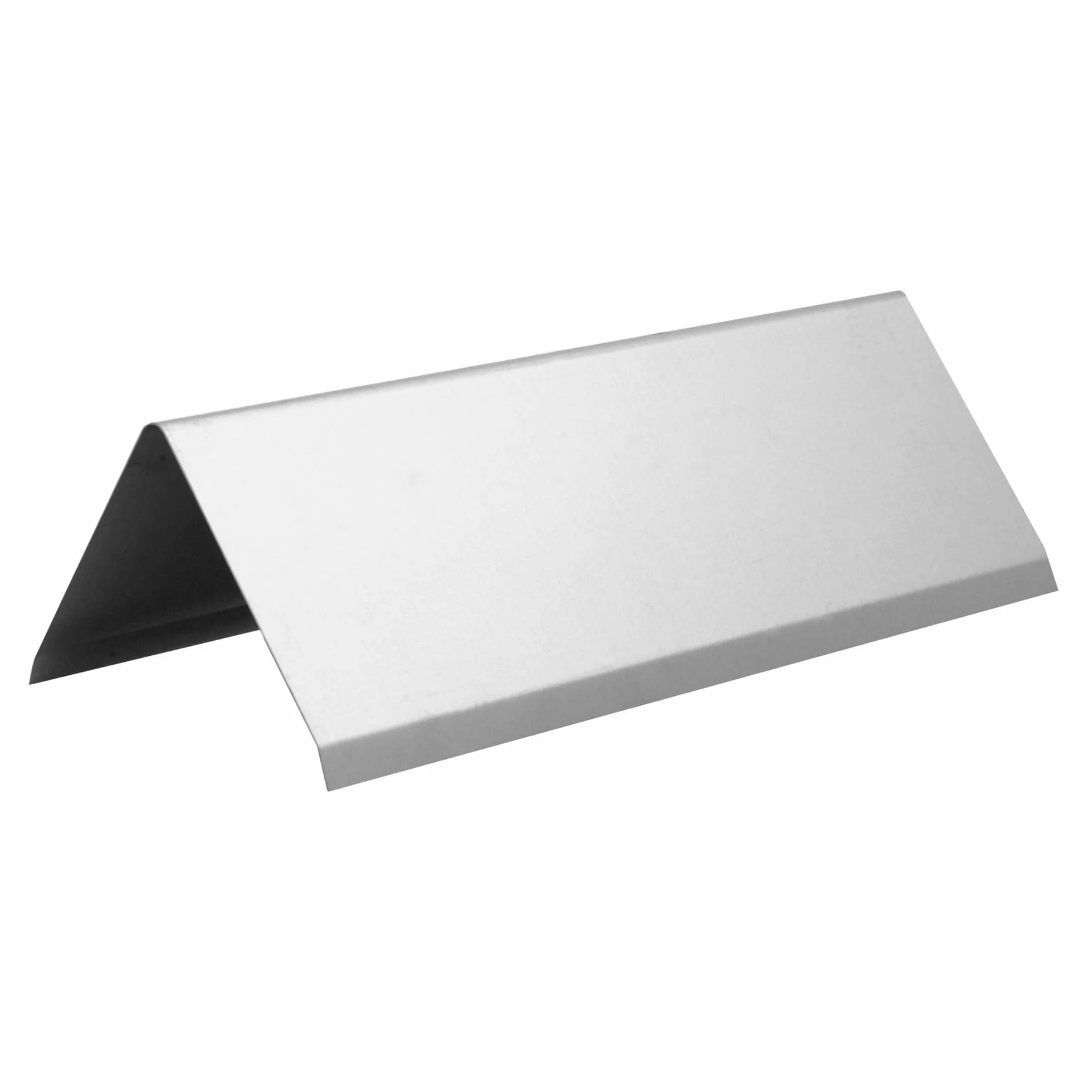 INEFA Tapajuntas de cumbrera, ángulo 80° 200cm, de chapa de aluminio plateado para cumbrera en tejado, accesorios para canalones,made in Germany