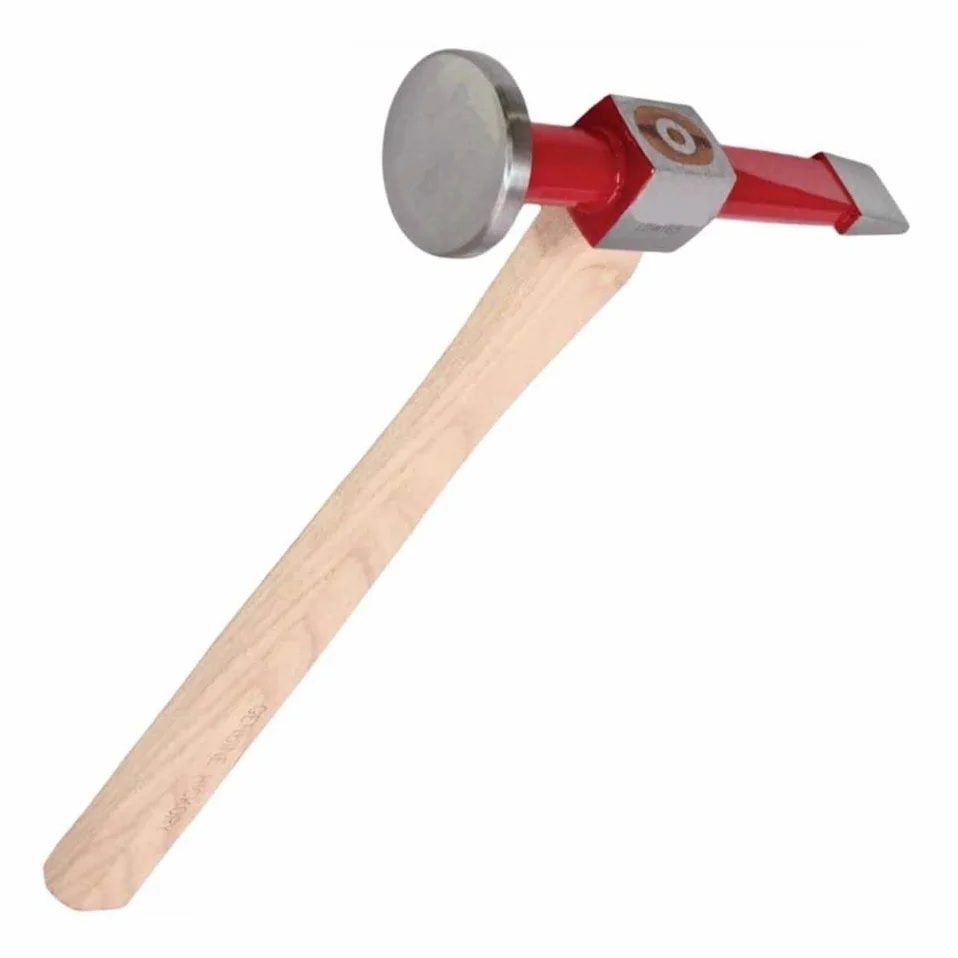 SIO Martillo Chapista Profesional Punta Recta – Martillo de Carrocería para Chapa – Herramienta de Precisión para Reparación de Abolladuras en Automoción y Taller – Acero de Alta Resistencia