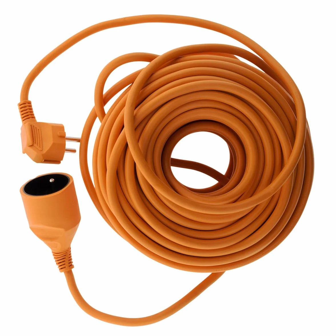 Zenitech - Extensión de jardín 16A HO5VV-F 3G1.5 2P+Tierra 25m - Naranja