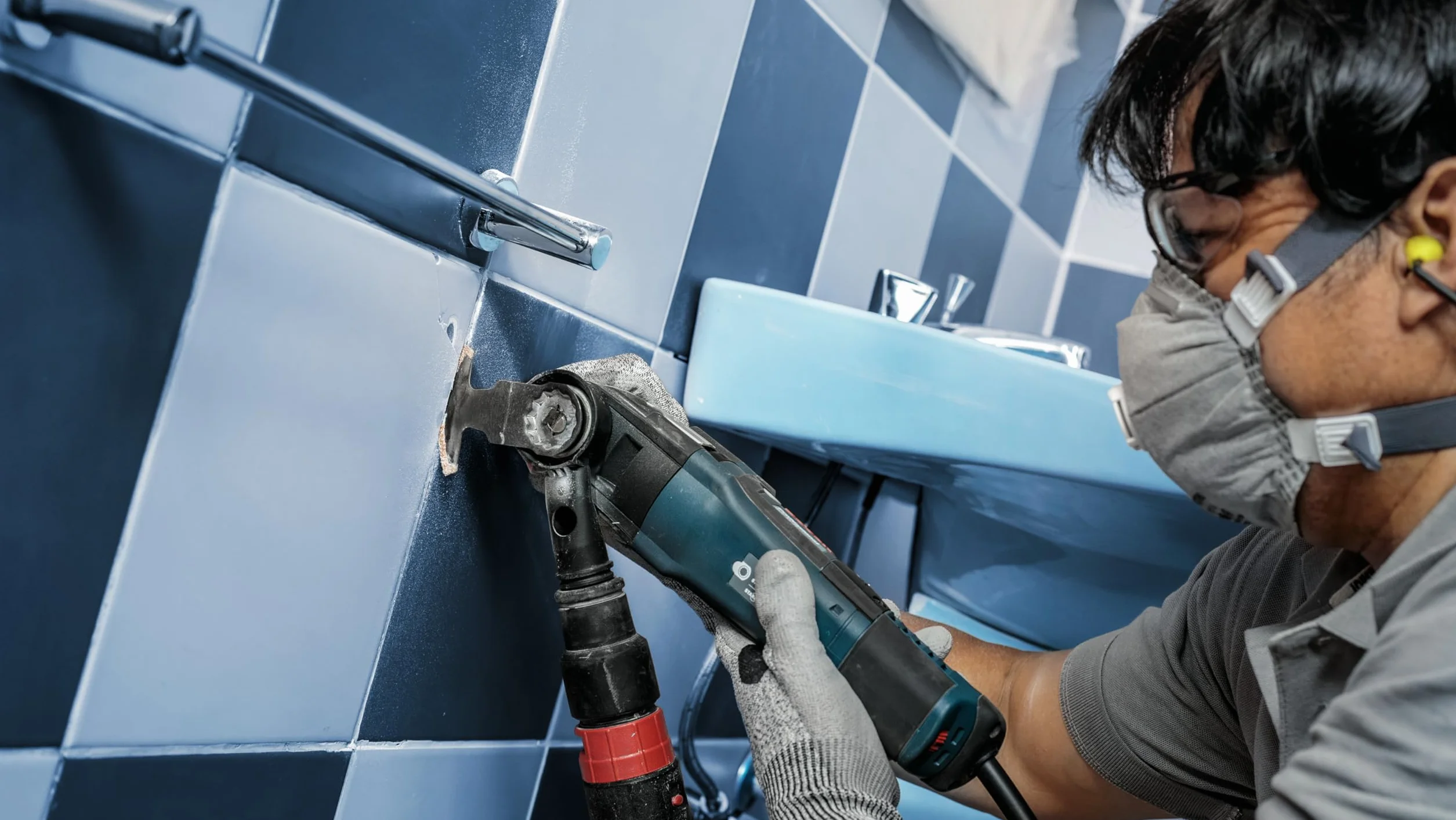 Bosch 1x Hoja multiherramienta PRO Multi Material MATI 68 RT3 (para Mortero, Hormigón celular, Anchura 68 mm, Professional Accesorios Multiherramienta), Versión actual
