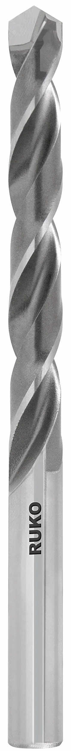 RUKO 815120 - Broca helicoidal DiN 338 tipo N con plaquita de corte de metal duro soldada (12.00 mm)