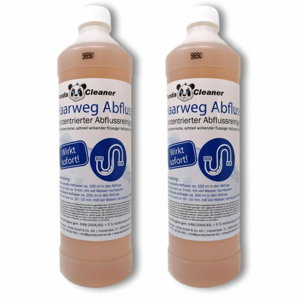 PandaCleaner Haar-weg Desatascador para el cabello en los desagües, elimina atascos orgánicos