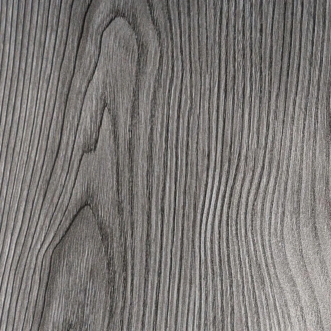 Suelo de Vinilo Para Instalar en Rollo | Suelo PVC Decorativo Hogar, Cocina, Baño, Salón | Suelo Efecto Madera | Suelo PVC Roble Gris Antracita Estriado (140_X_900_CM)