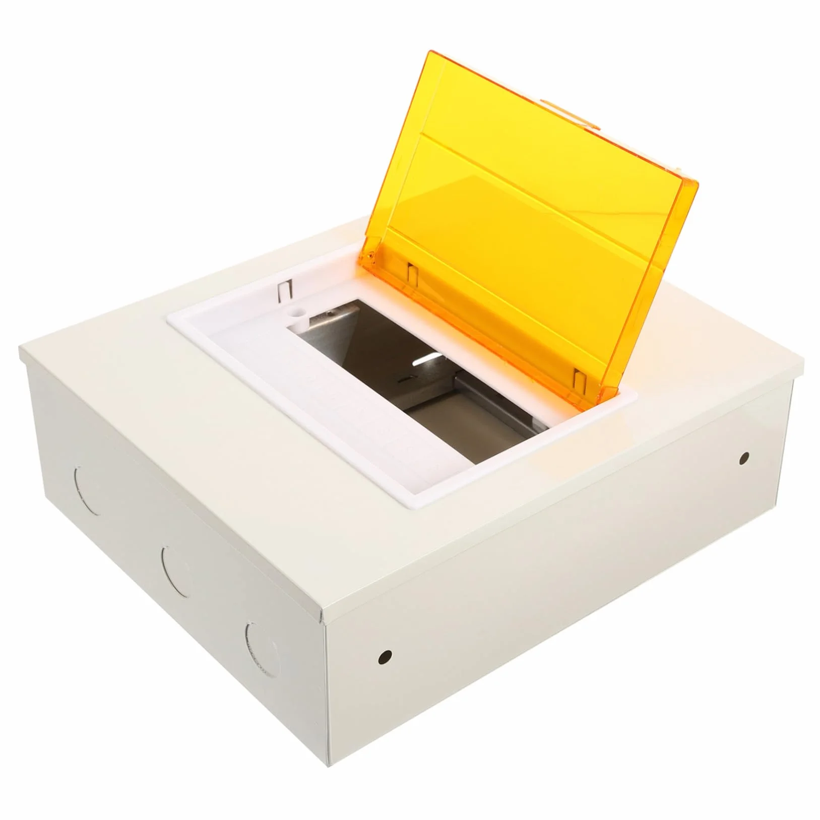 Uonlytech Caja De Registro Eléctrico Exterior Resistente Circuitos Hierro Tapa De Panel Eléctrico