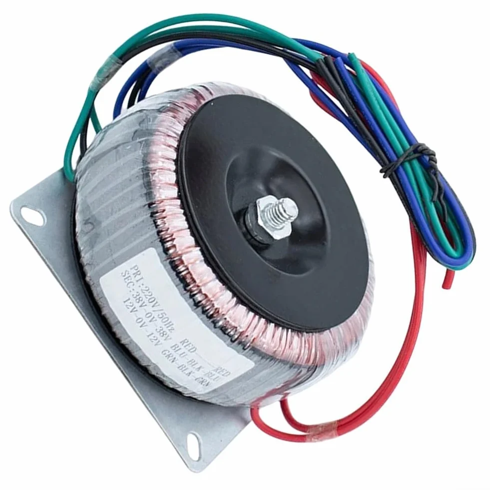 Transformador toroidal de 200 W de alto rendimiento con construcción robusta para una entrega de energía fiable (220 V)
