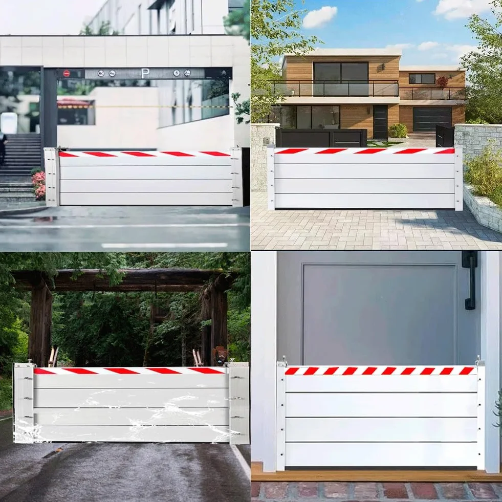 Barrera de Protección Contra Inundaciones Agua, Aluminio Barrera Contra Inundaciones, Barrera Contra Inundaciones para Puertas, Barrera Anti Inundaciones Floodgate HXQSL(120x60cm)