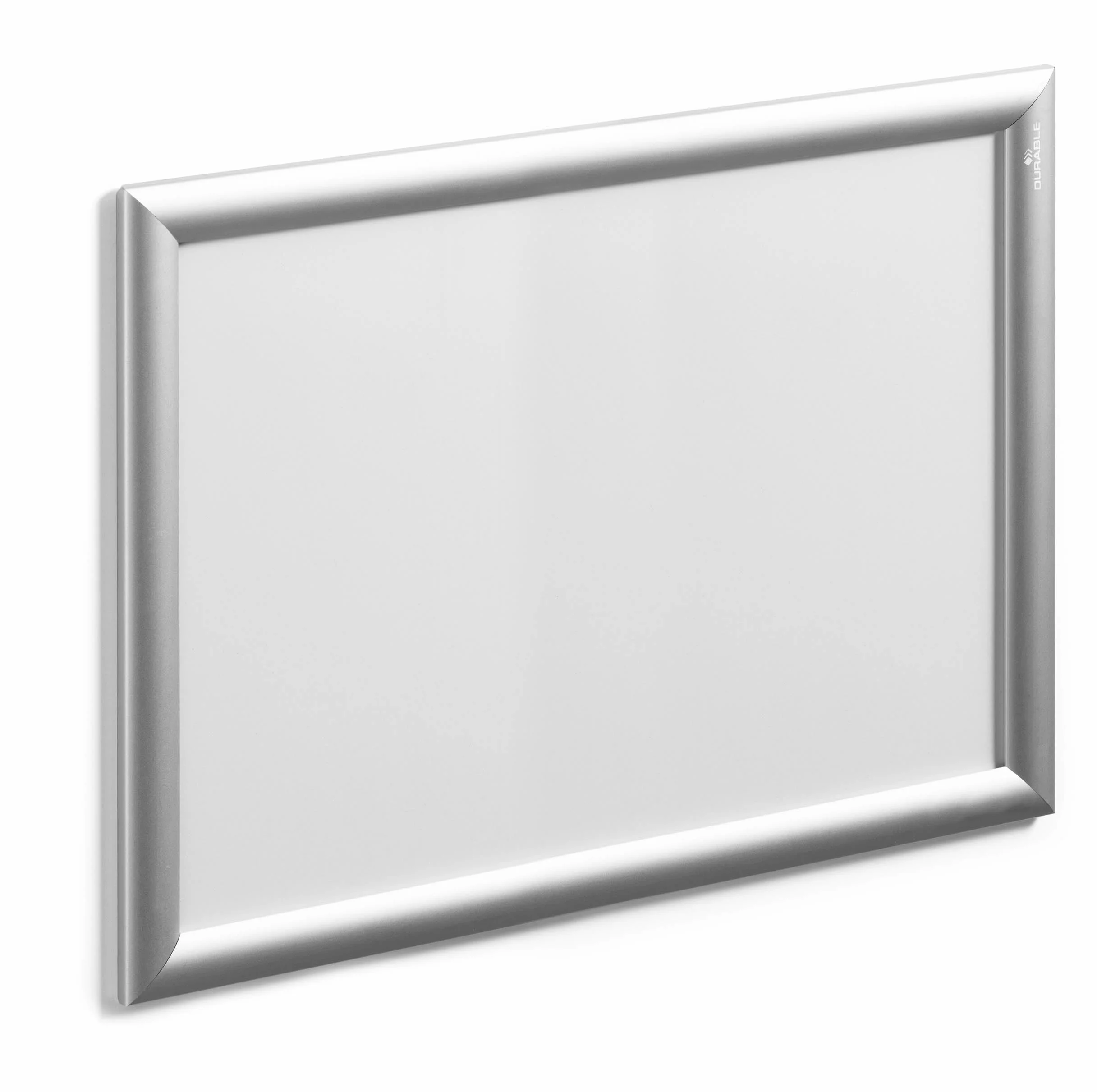 Marco a presión de aluminio A3 autoadhesivo anodizado plata 1 pieza