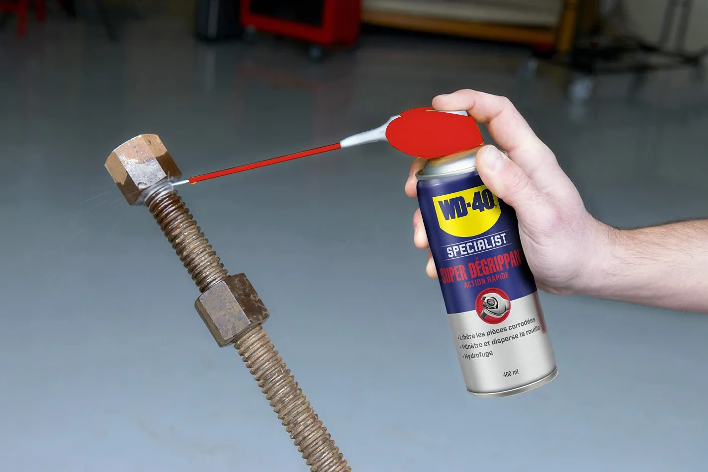 WD-40 34383 Penetrante Acción Rápida, Color único