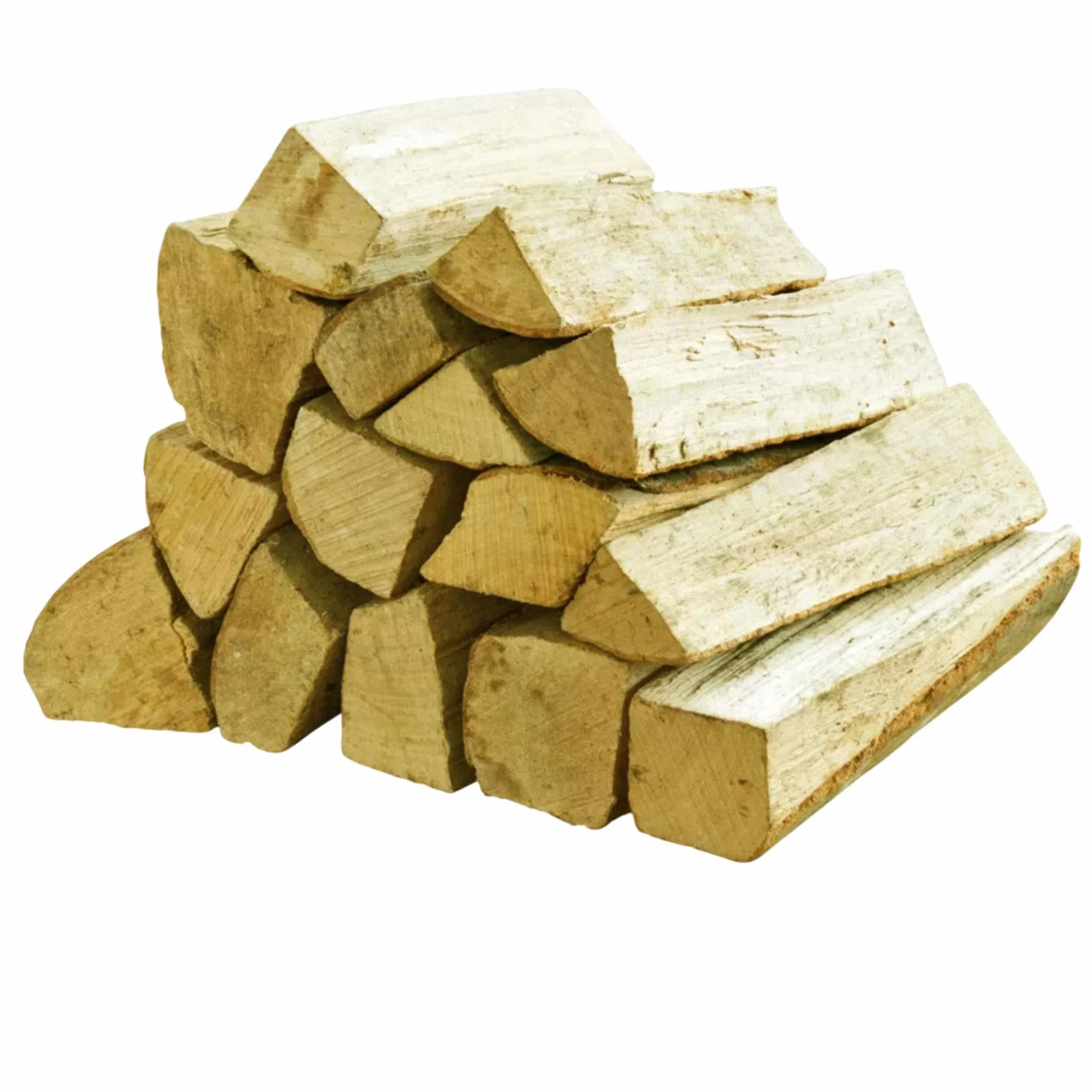 Caja de Leña de Haya Seca 15kg 30-50cm para Chimeneas y Barbacoas