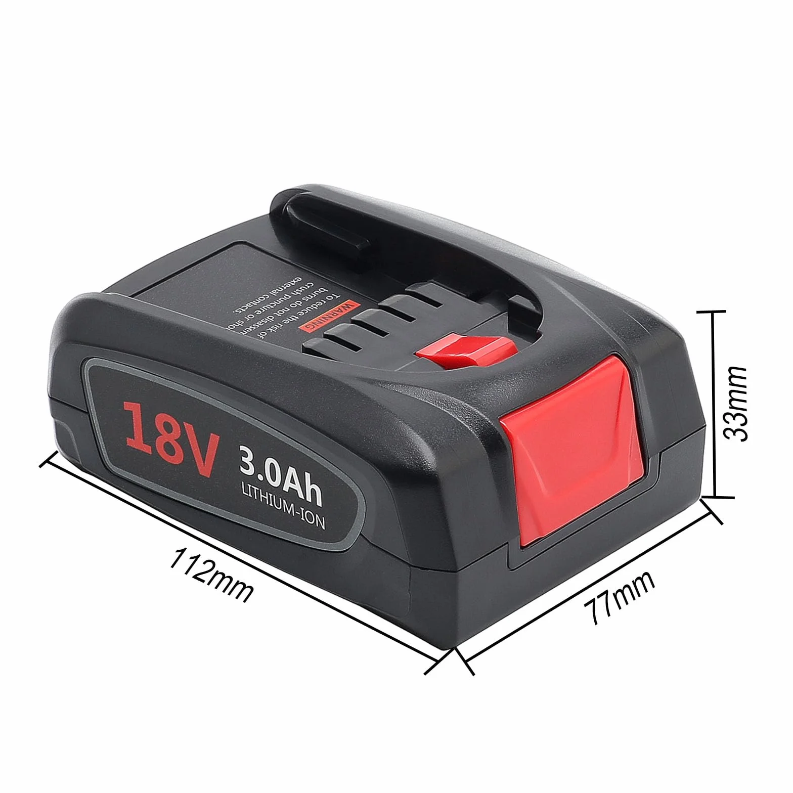 Batería recargable de litio – ion de repuesto Bosch 18 V 3,0 ah compatible con la batería Bosch Tool bat609