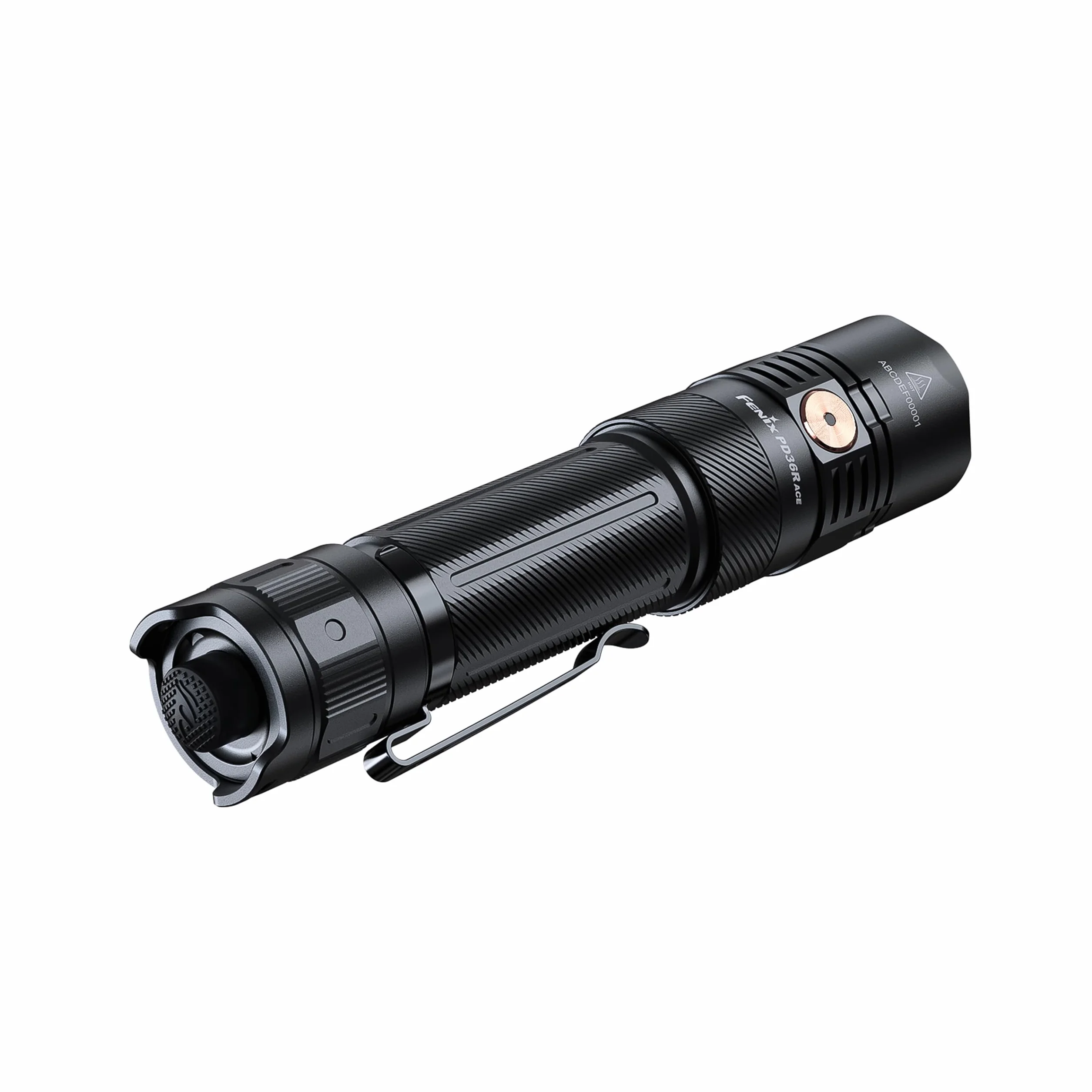 Fenix PD36R ACE - Linterna de seguridad compacta recargable | 3000 lúmenes | 415 m | 63 horas + máximo | Función de ajuste - Perfiles seleccionables, cubierta de puerto USB giratoria | IP68