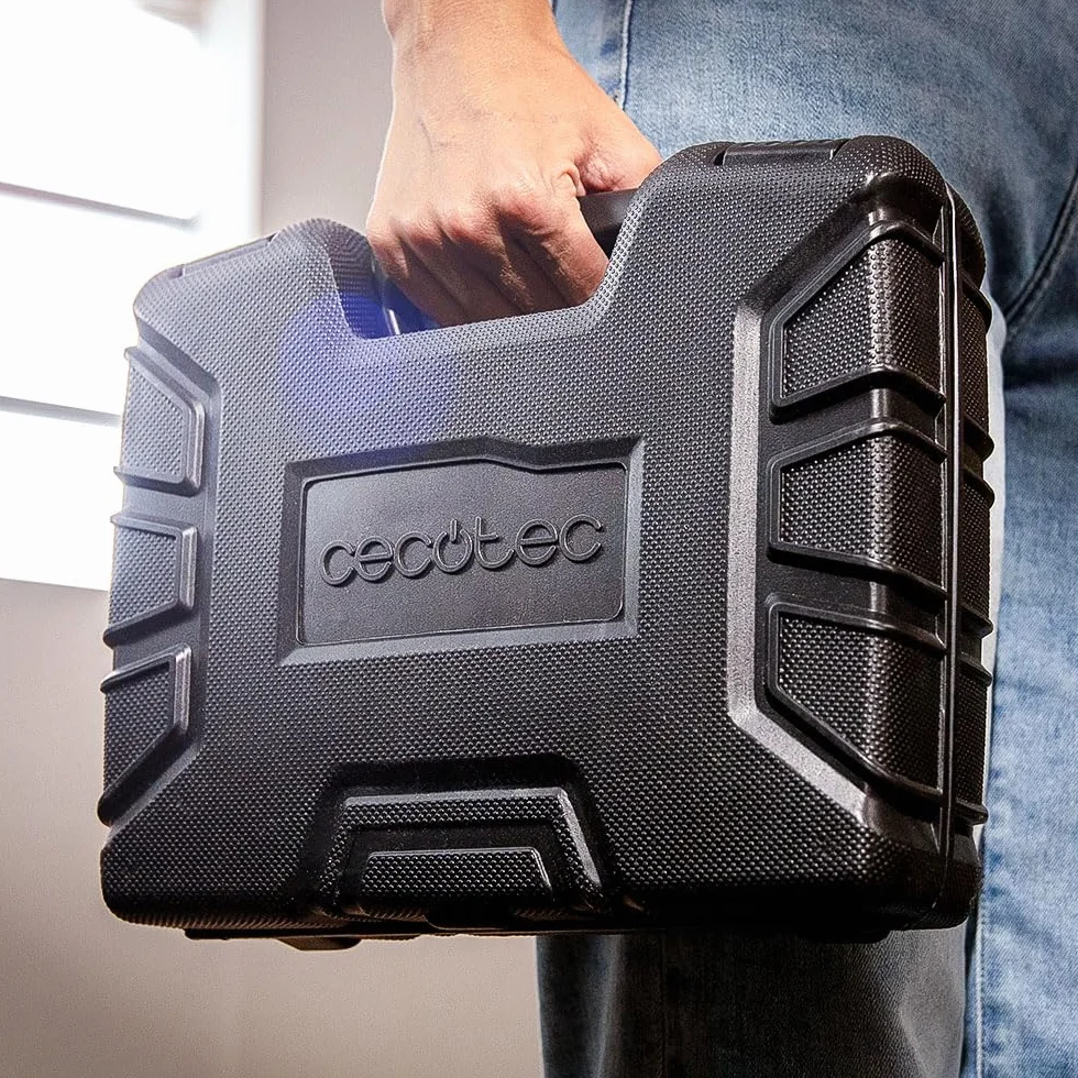 Cecotec Multiherramienta Rotativa con Cable - 256 Accesorios de Corte - Multihand 200 Power - Potencia 200W, Extensor Flexible, Velocidad Regulable, Corte, Lijado y Pulido, Incluye Maletín
