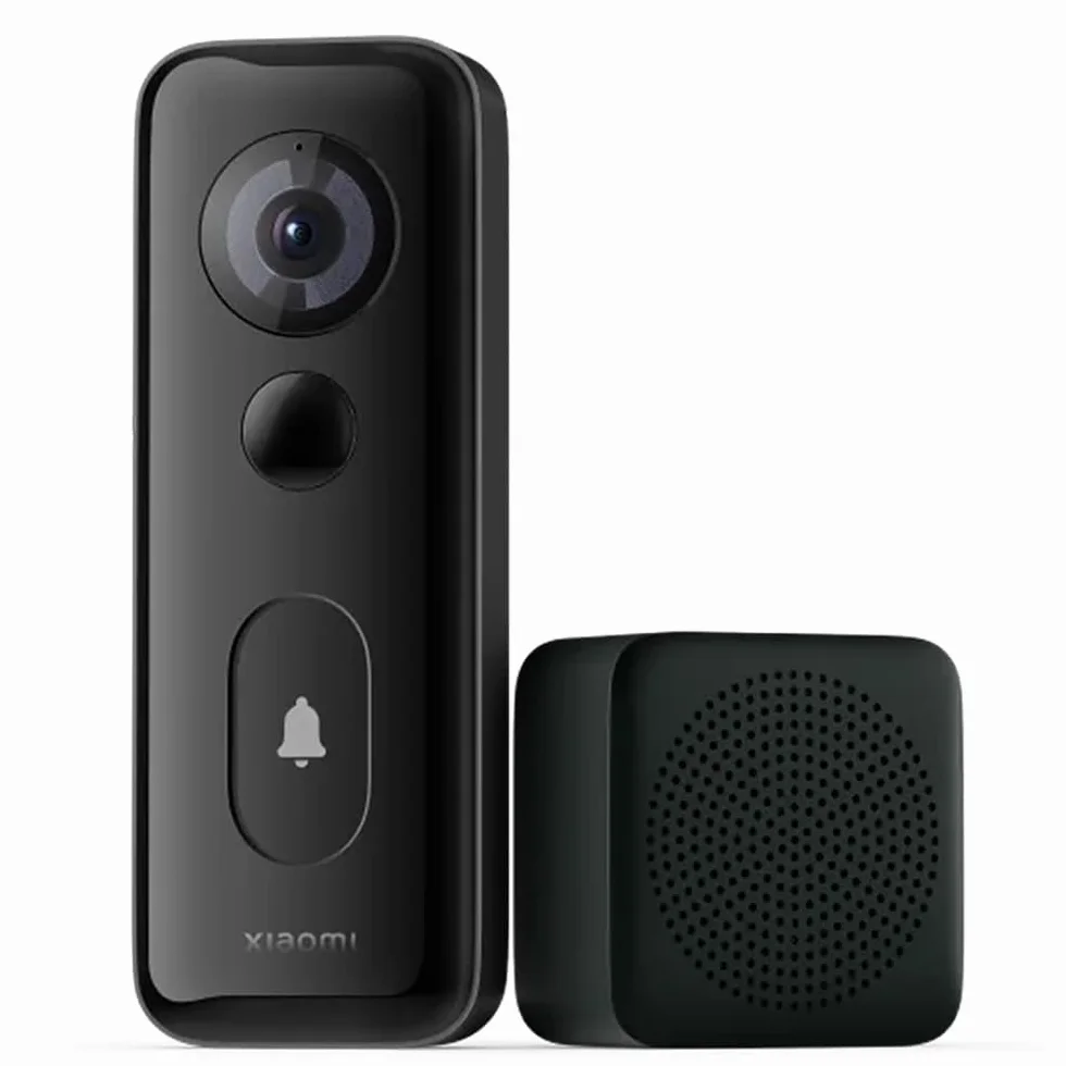 XIAOMI Smart Doorbell 3S Timbre Inteligente con Cámara 2K Negro