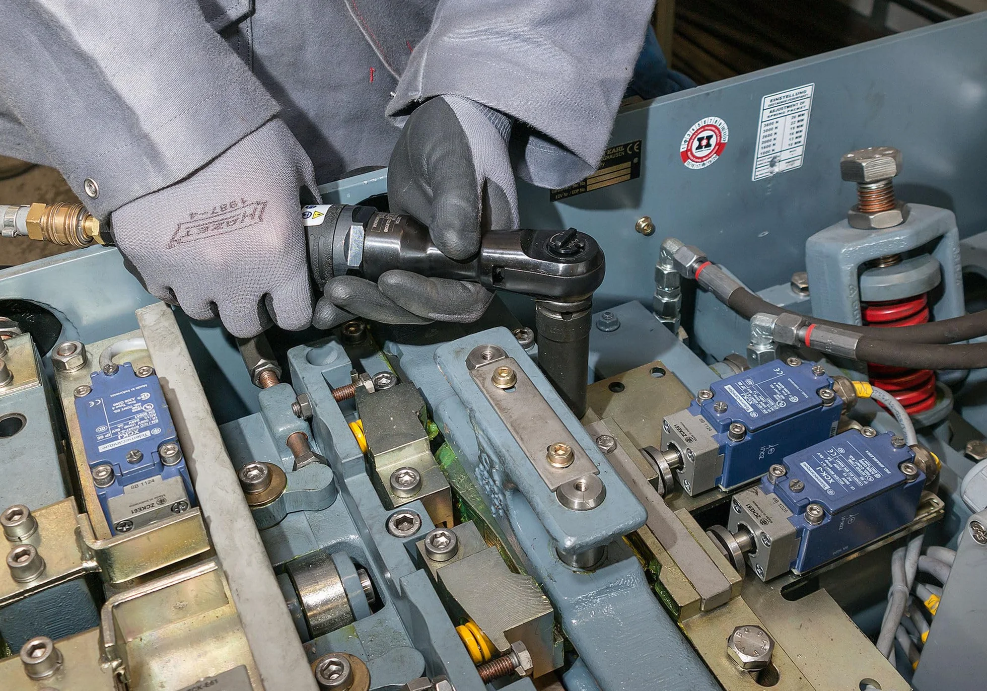 Hazet atornillador neumático 9022SR-1 | atornillador de carraca, diseño corto y compacto, 270 rpm, alto par de apriete