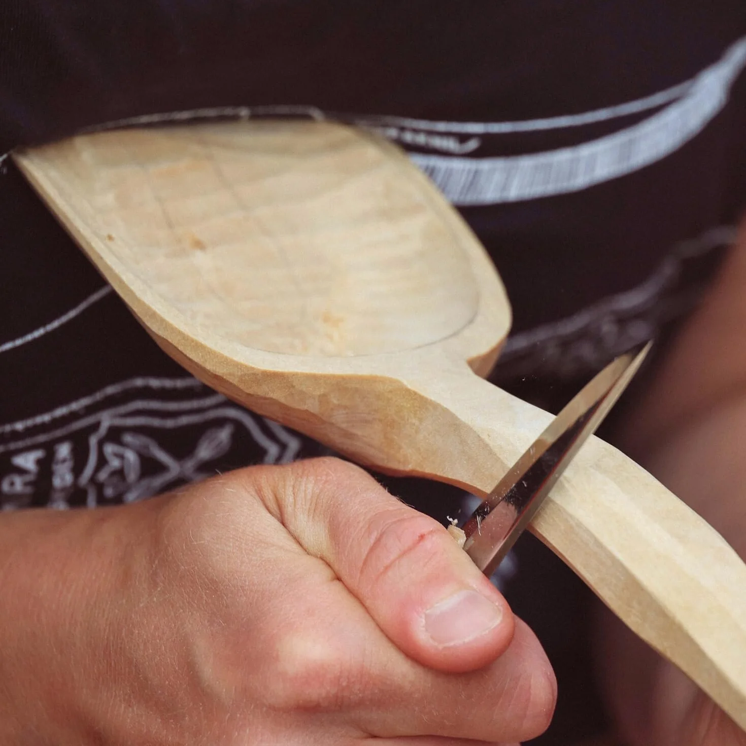 Morakniv 106 Cuchillo para tallar madera de acero al carbono con vaina 8,25 cm M-14027 Madera