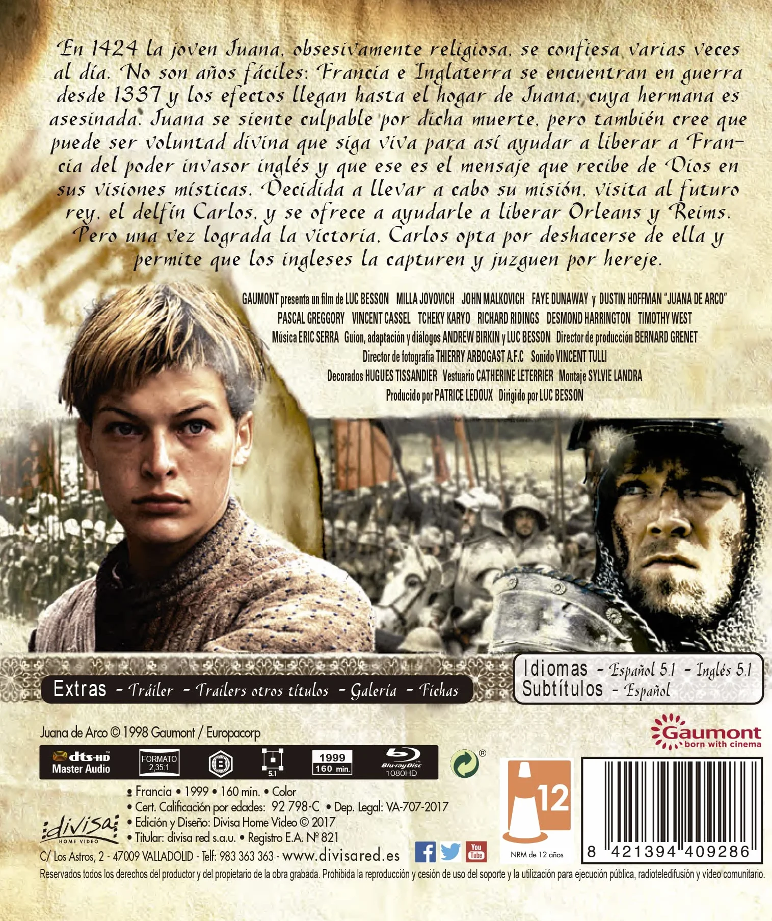 Juana de Arco [Blu-ray]