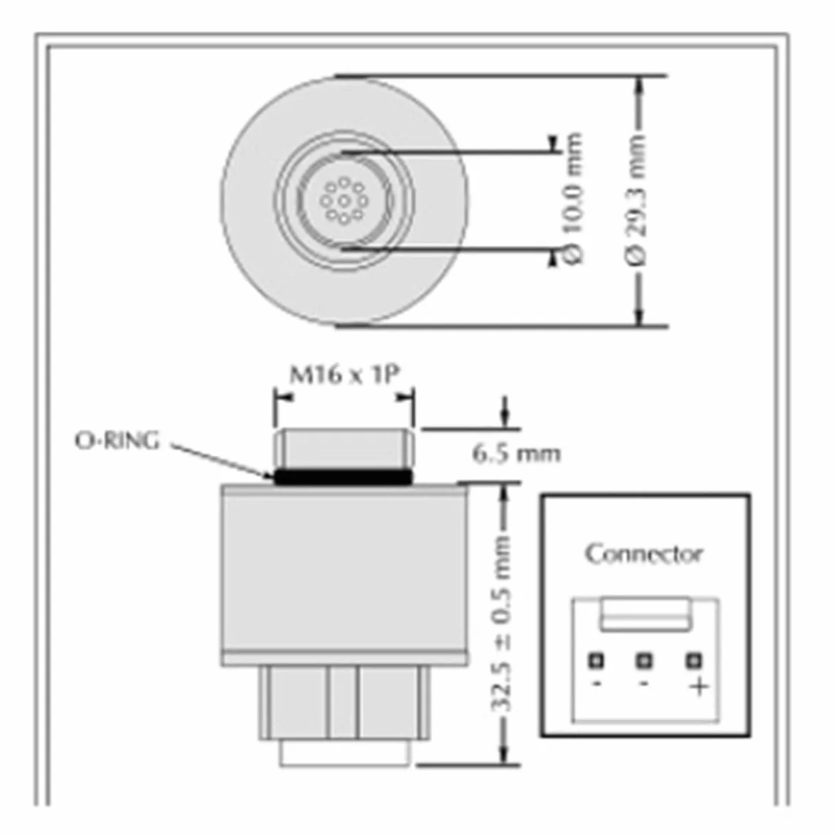 Sensor de Oxígeno AO-02 Detector de Gas Compatible con AO2 AA428-210 AO2PTB-18.10 2 Piezas