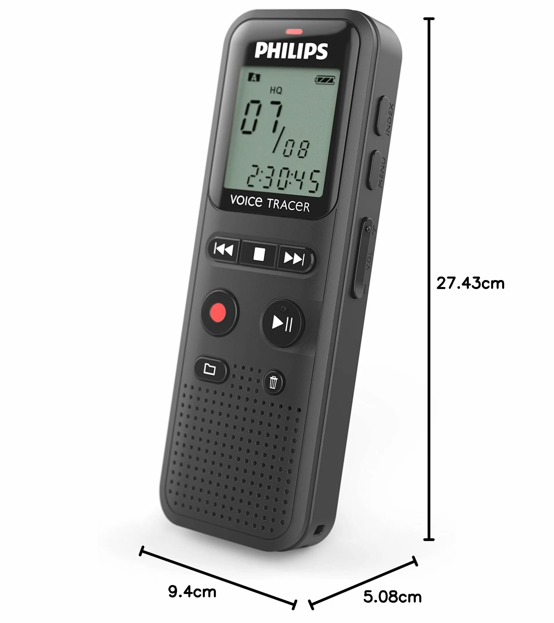 Philips VoiceTracer 1160 Grabadora de Voz 8GB