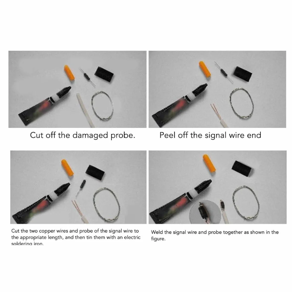 Localizador de Tuberías de Agua, Escáner de Bloqueo de Tuberías de 30M Detector de Tuberias PVC Metal con Sonda Impermeable