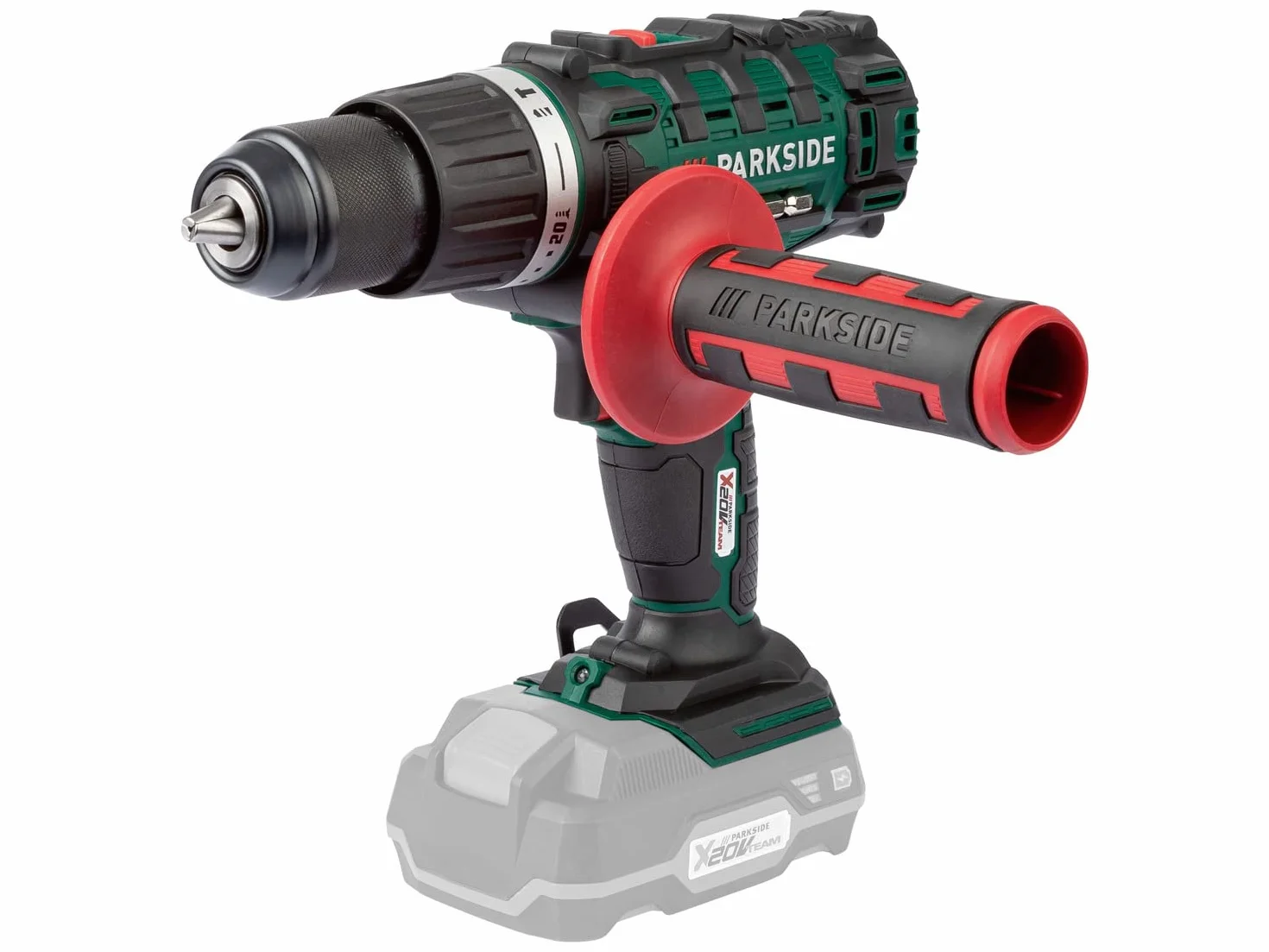 PARKSIDE® Atornilladora taladradora de percusión recargable 20V 3 en 1 | de 2 velocidades ultimo modelo PSBSA 20 LI C3