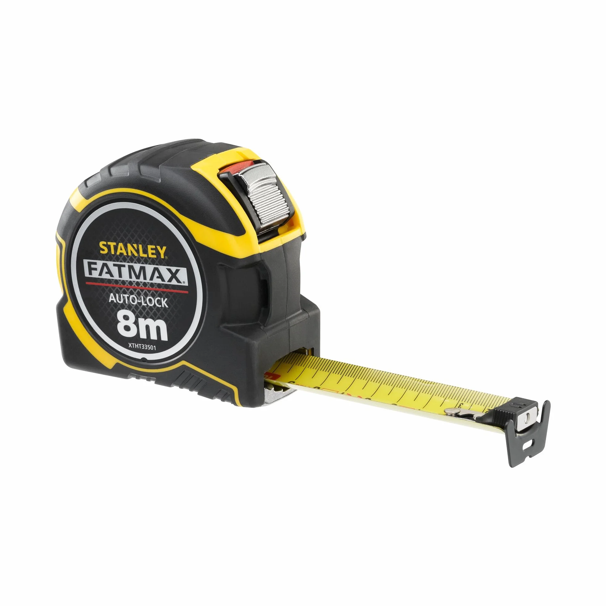 STANLEY FATMAX Flexómetro AutoLock 8m x 32mm Cinta ancha Gancho magnético
