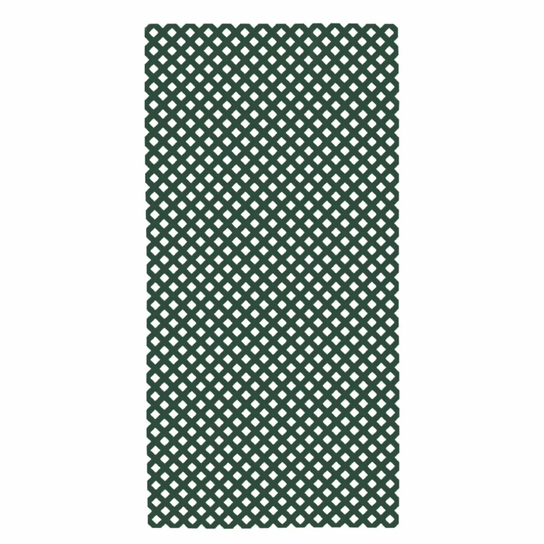 Pack INSTALACIÓN Horizontal 2 CELOSÍAS PVC 18 MM Verde con PERFILES Y UNIÓN 1X2 M