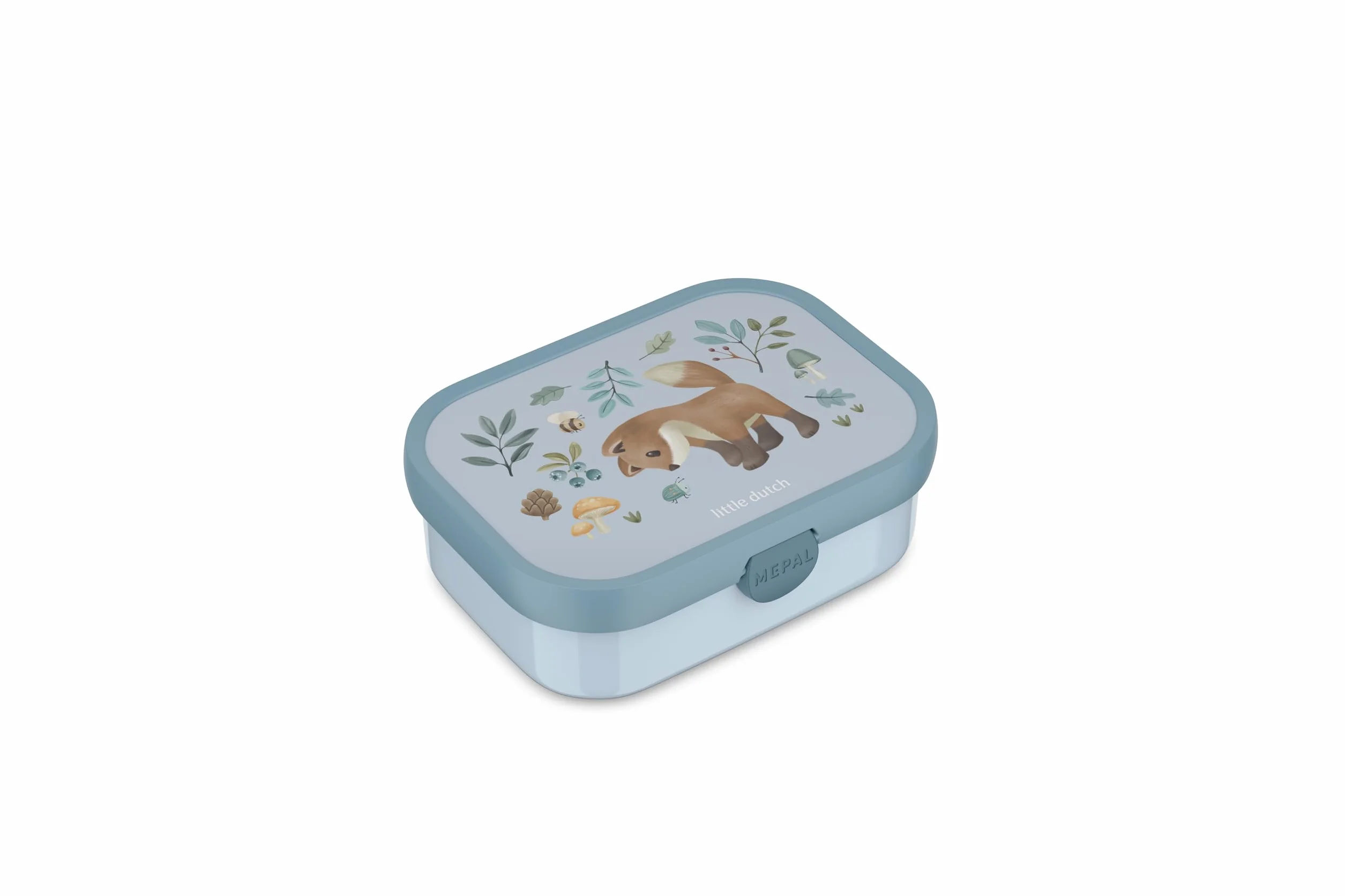 Mepal Fiambrera Campus Little Dutch Bento Box para Niños 750 ml Forest Friends