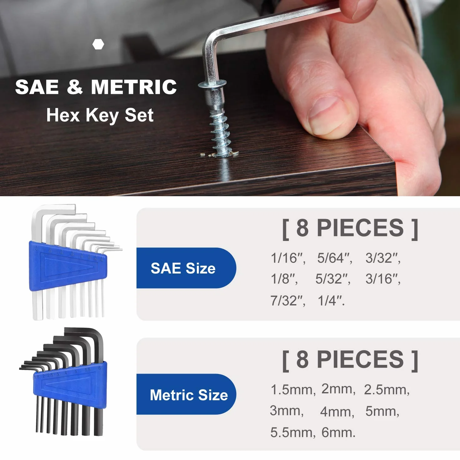 Prostormer Juego de destornilladores magnéticos de 79 piezas con caja de herramientas | Destornilladores ranurados, Phillips, hexagonales, Torx y de precisión, llaves Allen para reparación del hogar y bricolaje