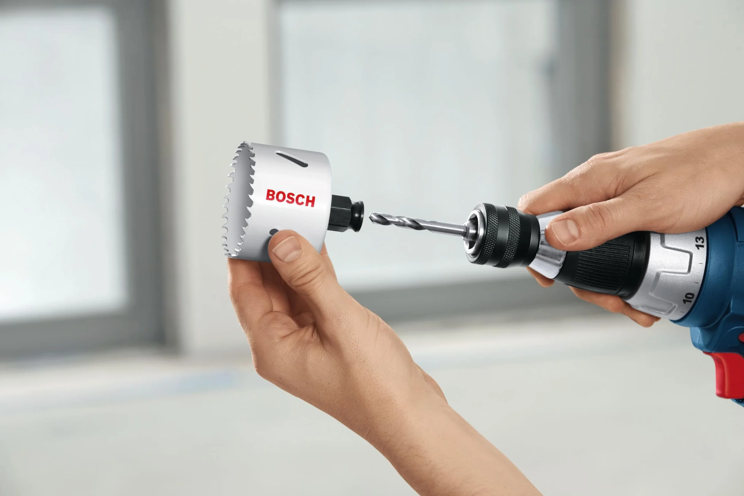 Bosch Professional 4 pièces Kit de démarrage Power Change Plus (pour passer au Power Change Plus, accessoires pour perceuse-visseuse)