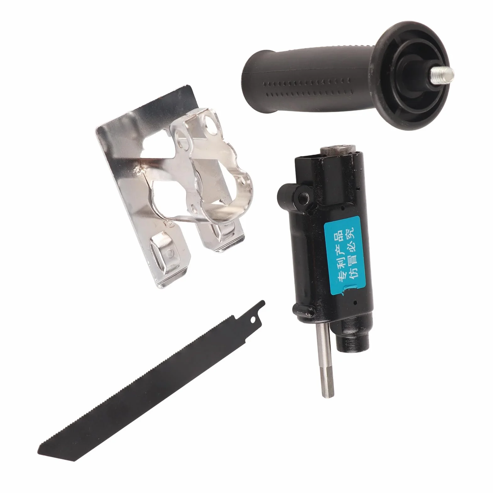 Adaptador De Sierra Recíproca Convertidor De Taladro Eléctrico A Sierra Herramienta De Corte Para Hojas De Sierra Recíproca (1 Unidad)