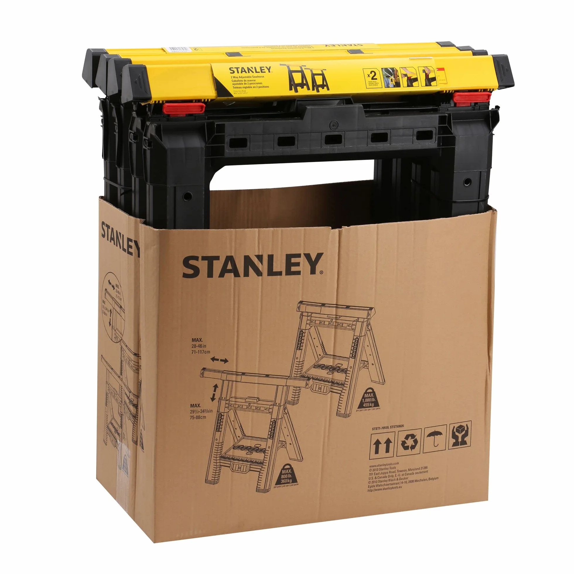 STANLEY STST1-70559 - Caballetes plegables