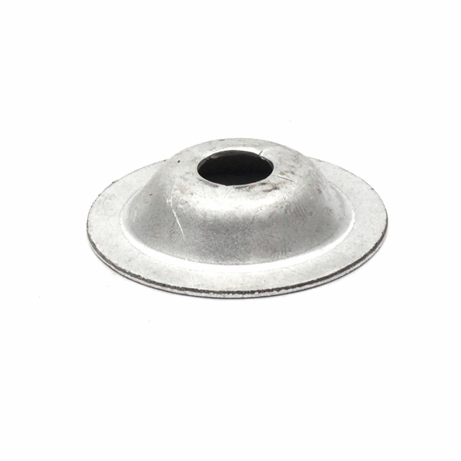 Arandelas de piezas, tuercas de hardware, arandelas avellanadas de acabado, juntas de tornillo, 50 piezas de arandela cóncava con forma de cuenco con orificio de hierro, almohadilla de tapa, junta cón