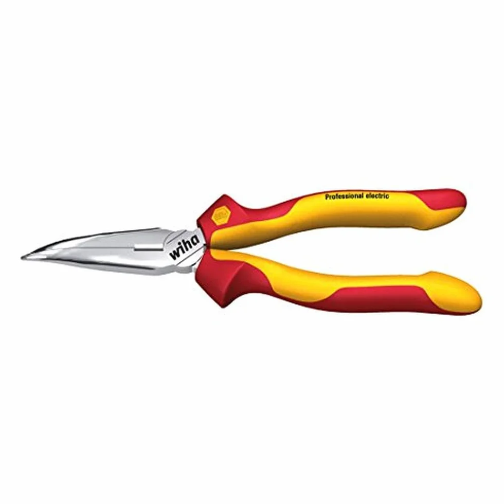 Alicates de boca semi-redonda Professional electric Z 05 1 06 160mm Prof. elec; Flachrundzange, gebogen