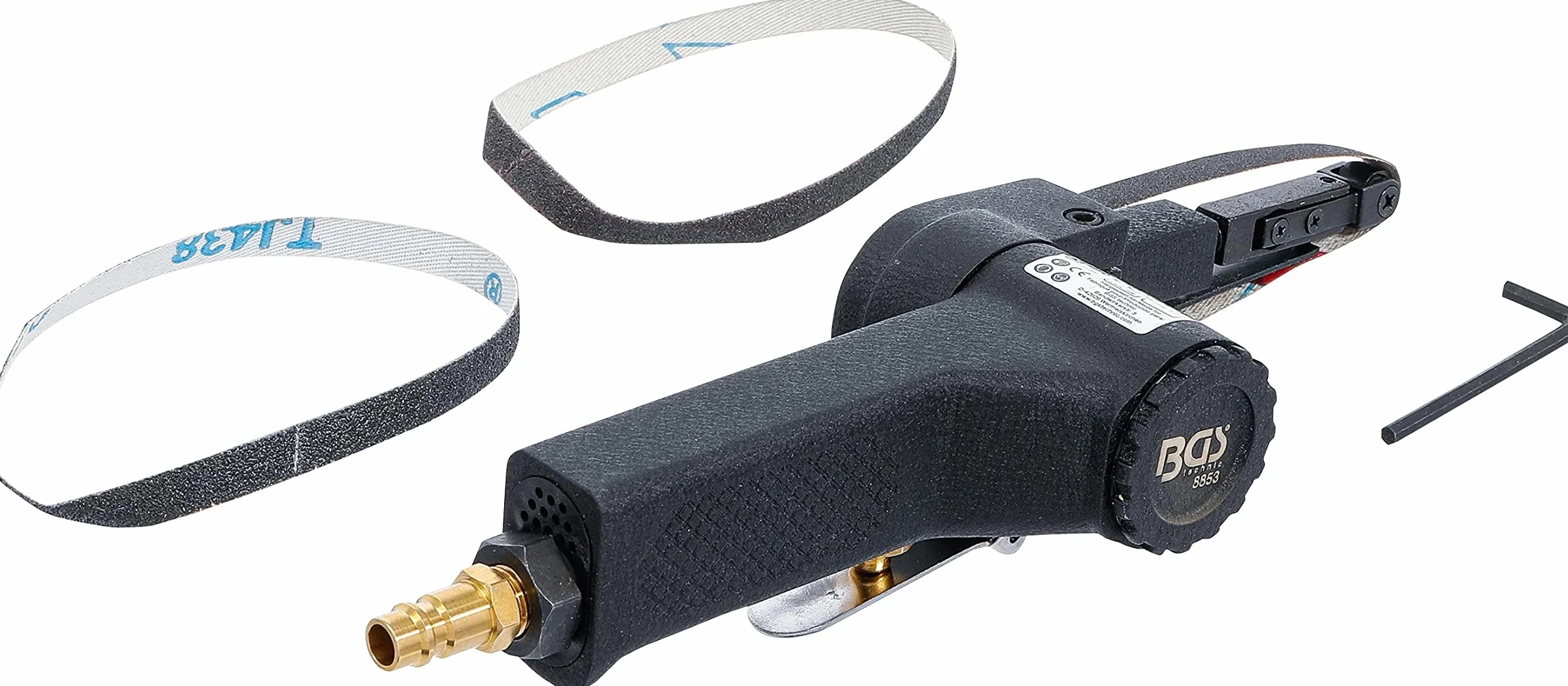 BGS 8853 | Lijadora neumática para bandas de lija de 10 mm