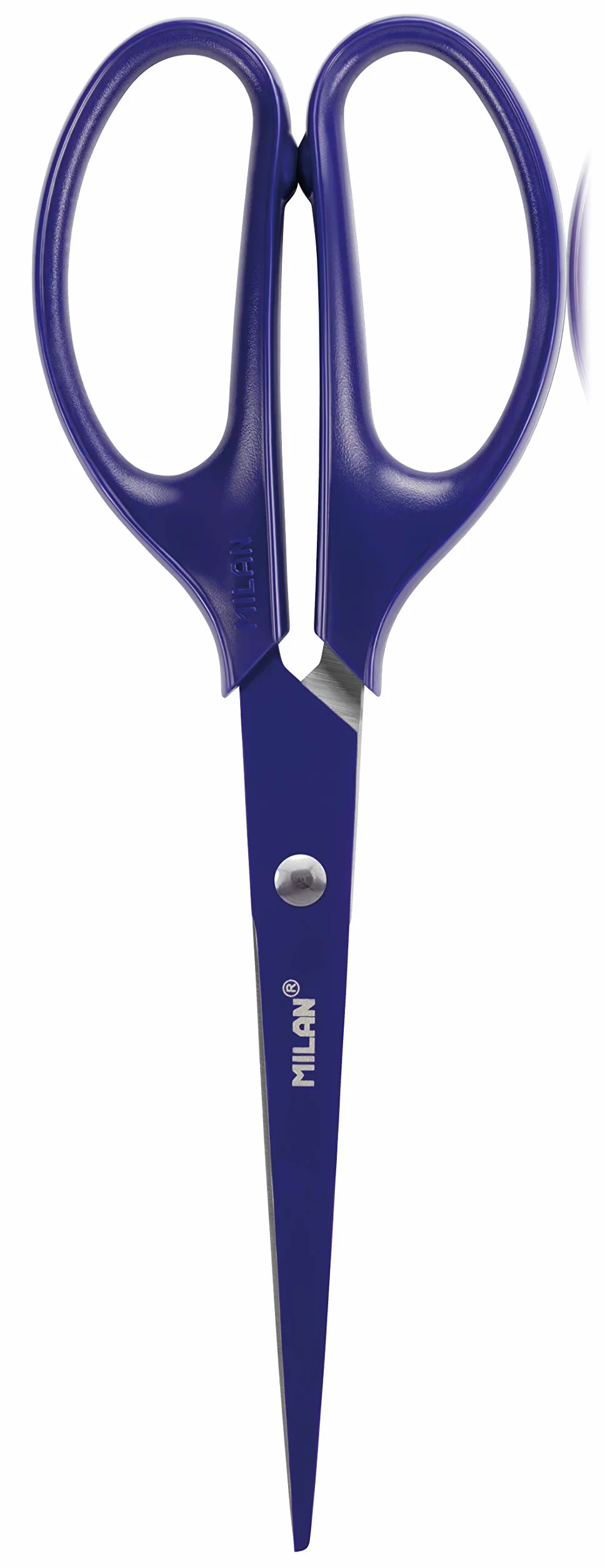 BLISTER TIJERAS OFICINA ACID AZUL 17CM MILAN